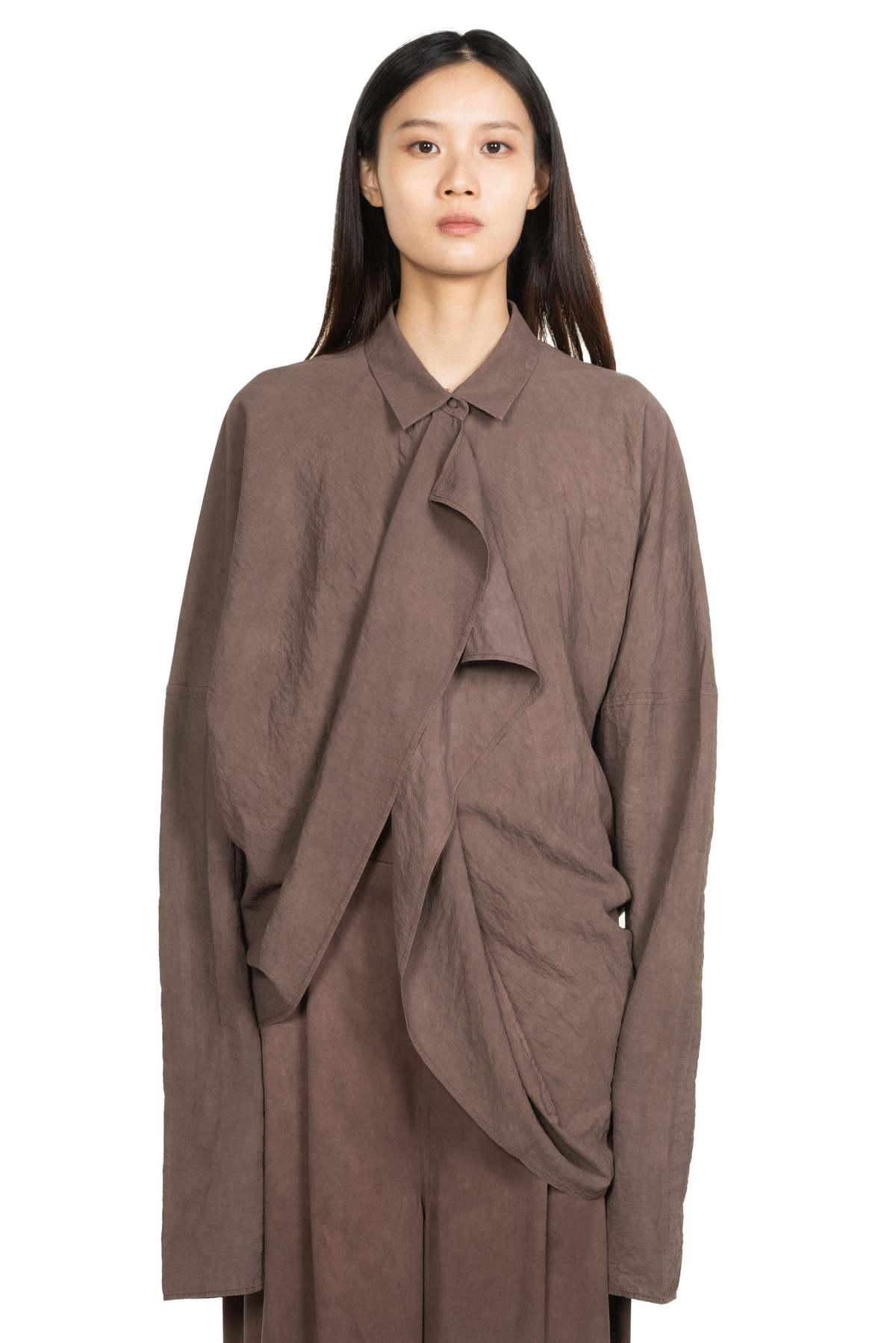 YEHUAFAN Rose Violet Shirt - Rose Violet - Image 1 of 5