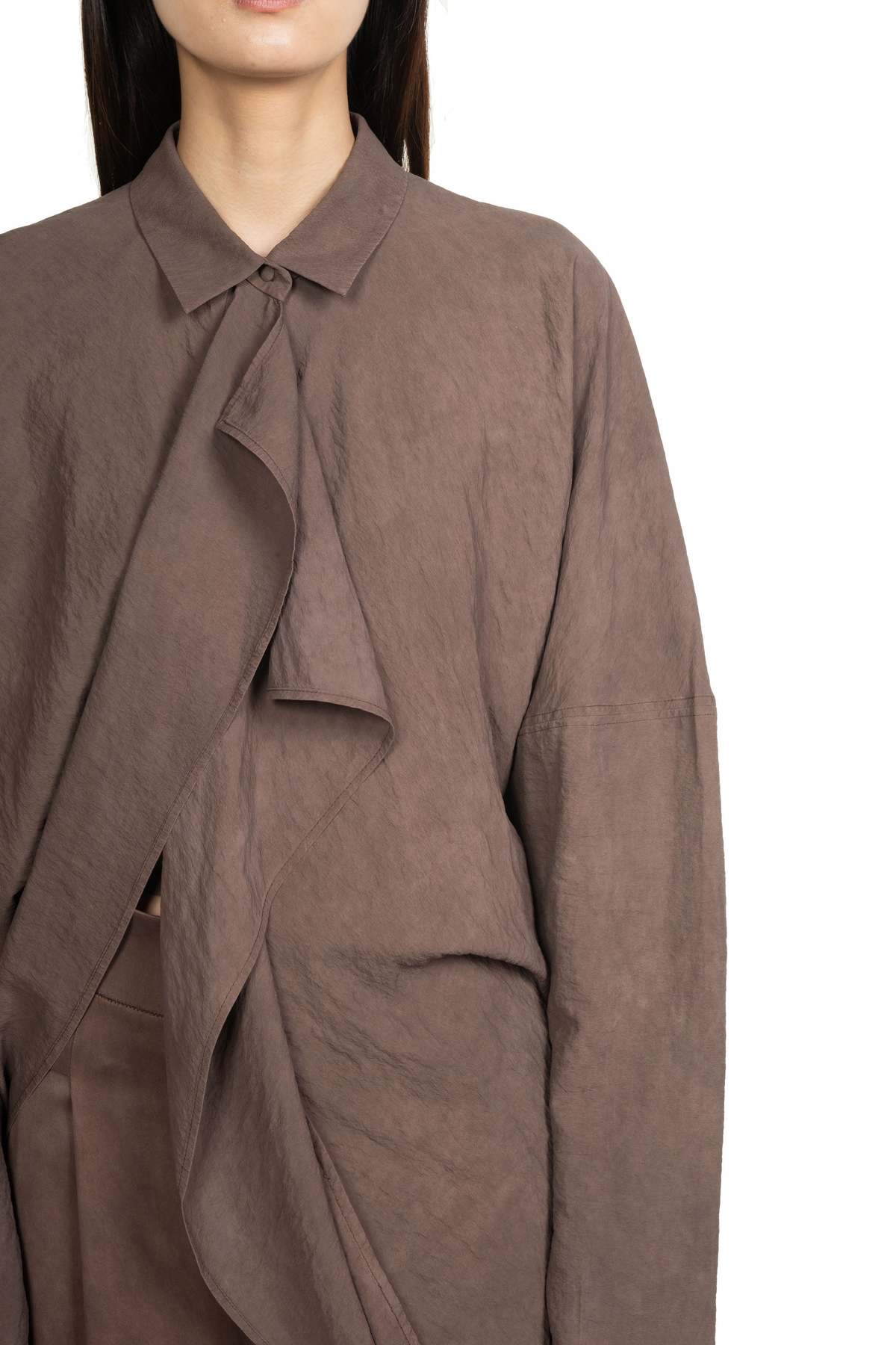 YEHUAFAN Rose Violet Shirt - Rose Violet - Image 4 of 5