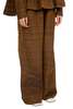 Mute Dance Silk Trousers - Brown - Thumbnail 2