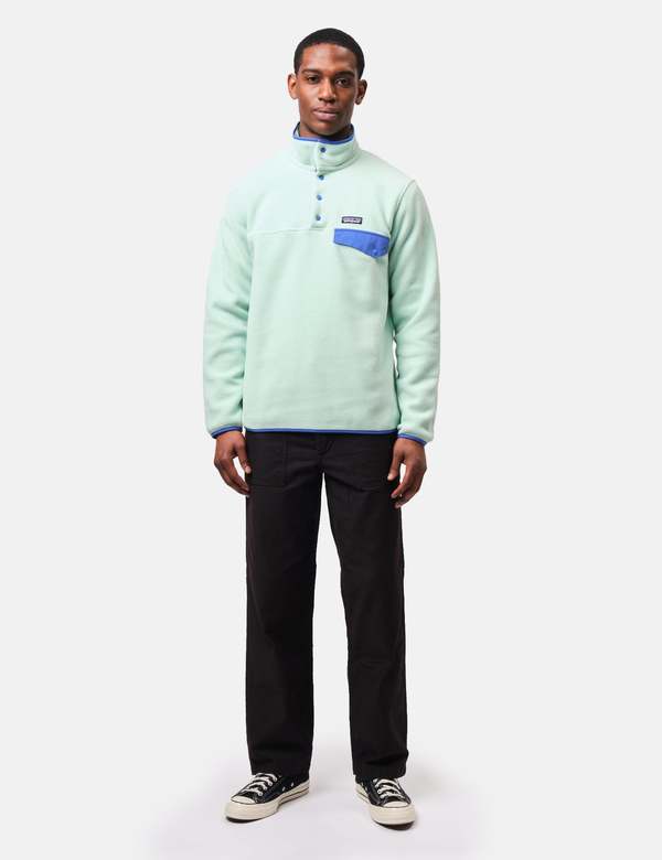 Patagonia LW Synch Snap-T Pullover - Rinsed Green | Garmentory