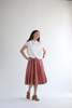 Album di Famiglia Pleated Skirt - Coral - Thumbnail 1