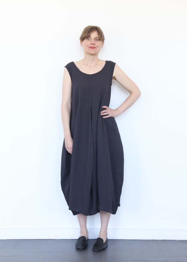 eleven stitch design dress Eleven Stitch Seamed Dress - Black Pearl