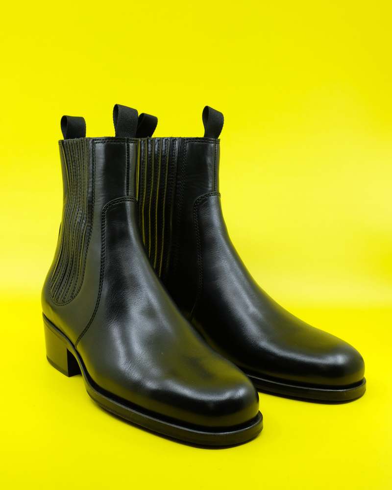 靴 LEMAIRE Black Chelsea Boots Lemaire Black Leather Chelsea Boots | ModeSens