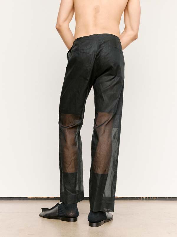 Gabriela Coll Garments NO.205 Tailored Trousers - Black | Garmentory