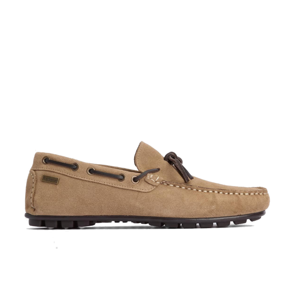 Barbour Courage Shoe - Taupe Suede