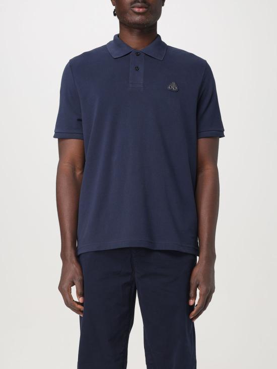 MOOSE KNUCKLES Polo Shirt - Navy | Garmentory