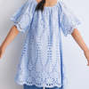 KIDS The New Society Patmos Dress - Powder Blue - Thumbnail 2