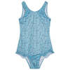 KIDS The New Society Swimsuit - Blue Seahorses Print - Thumbnail 1