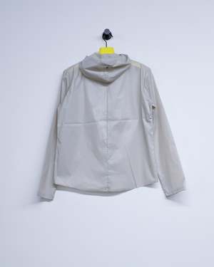 Gabriela Coll Garments NO.258 Technical Hooded Zip Shirt - Stone