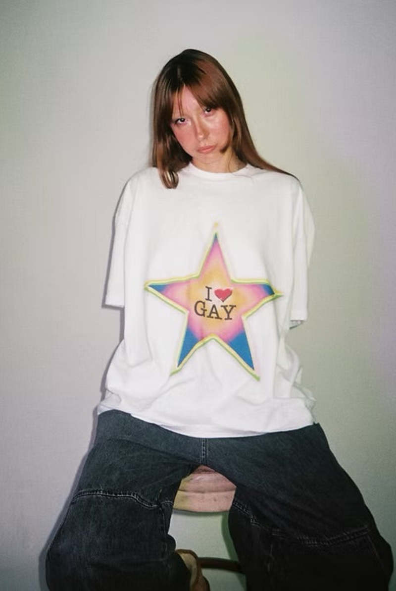 w3b st4r I <3 Gay Tee w3b st4r I <3 Gay Tee