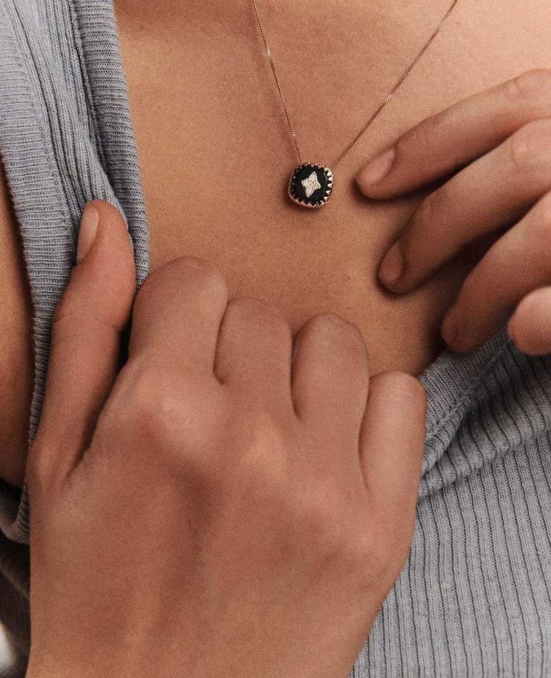 Pascale Monvoisin Pierrot N2 Necklace - Black