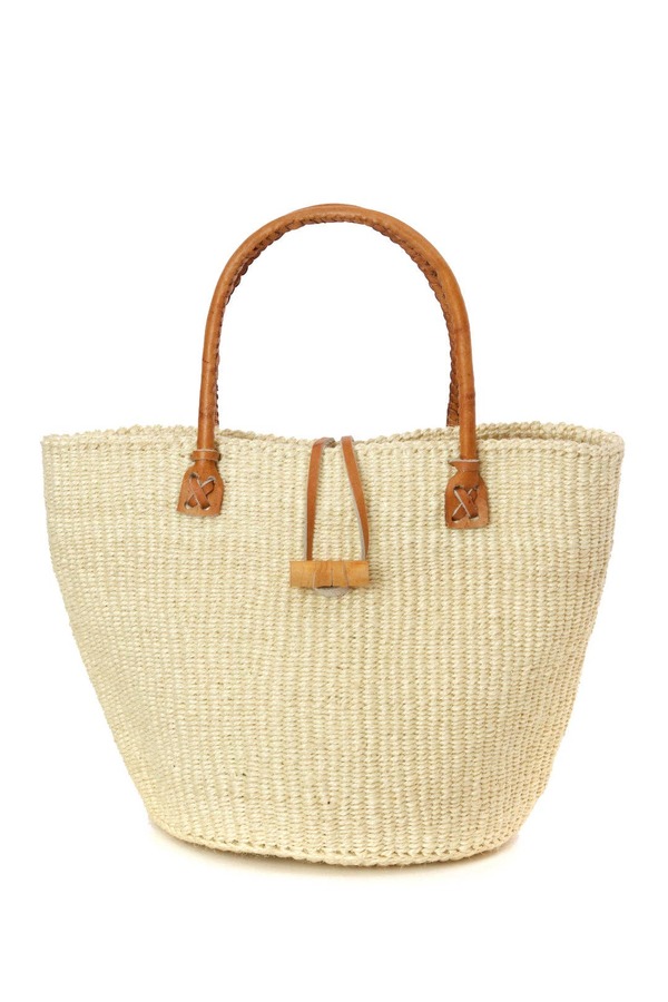 Swahili | AFRICAN MODERN Classic Natural Sisal Handbag