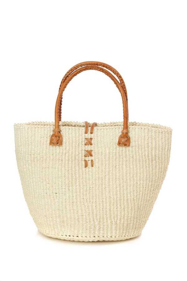 Swahili | AFRICAN MODERN Classic Natural Sisal Handbag
