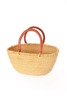 Swahili | AFRICAN MODERN Large Oval Picnic Basket - Natural - Thumbnail 3