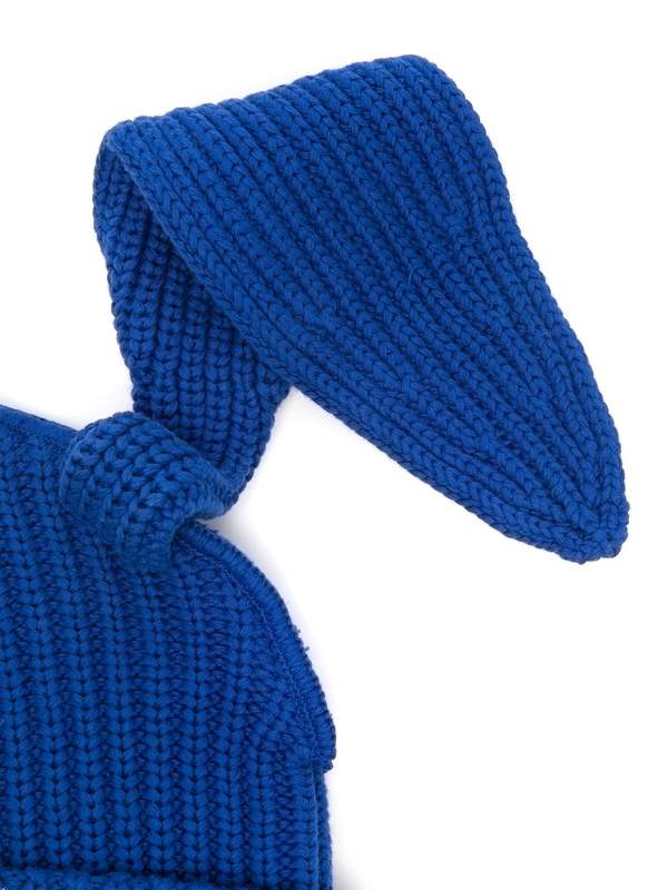 Charles Jeffrey Loverboy Chunky Rabbit Beanie - Blue