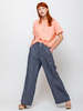 Sula Clothing LTD. Flare Pants - Blue - Thumbnail 2