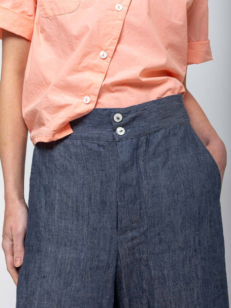 Sula Clothing LTD. Flare Pants - Blue