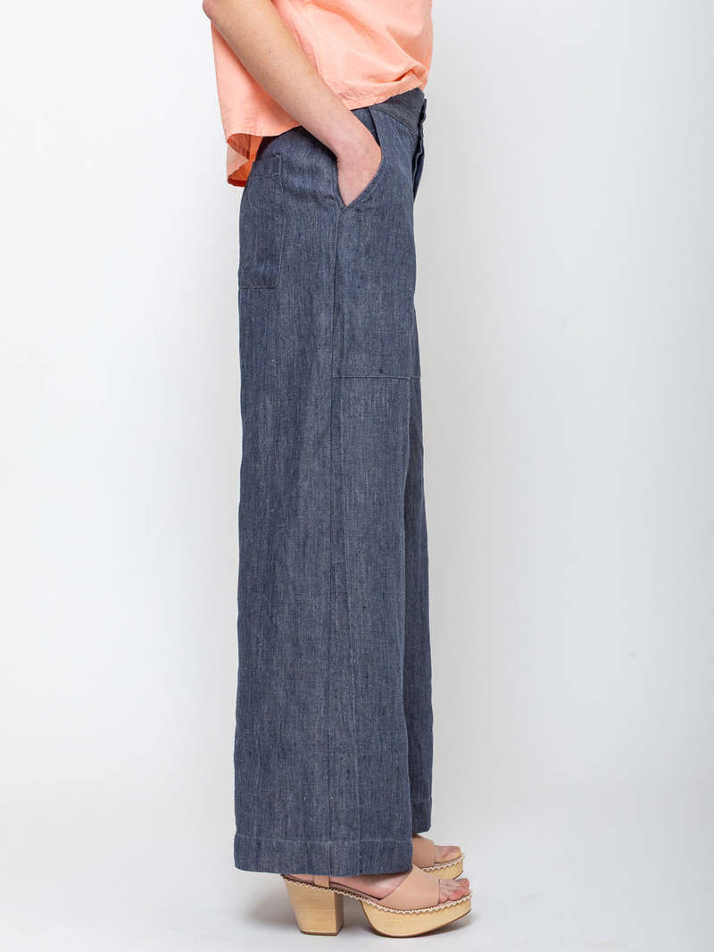 Sula Clothing LTD. Flare Pants - Blue