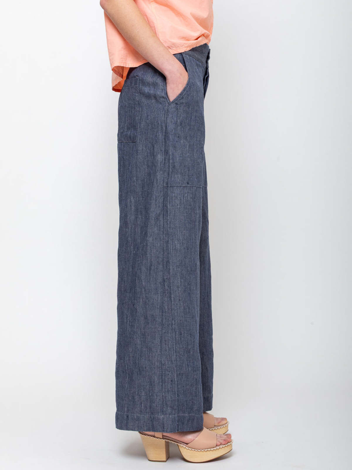 Sula Clothing LTD. Flare Pants - Blue - Image 6 of 7