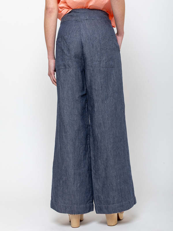 Sula Clothing LTD. Flare Pants - Blue