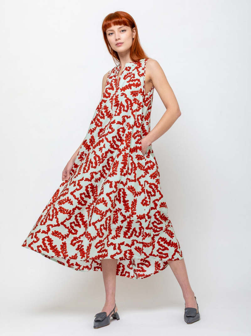 Odeeh Twigs Dress - Burnt Orange Odeeh Twigs Dress - Burnt Orange