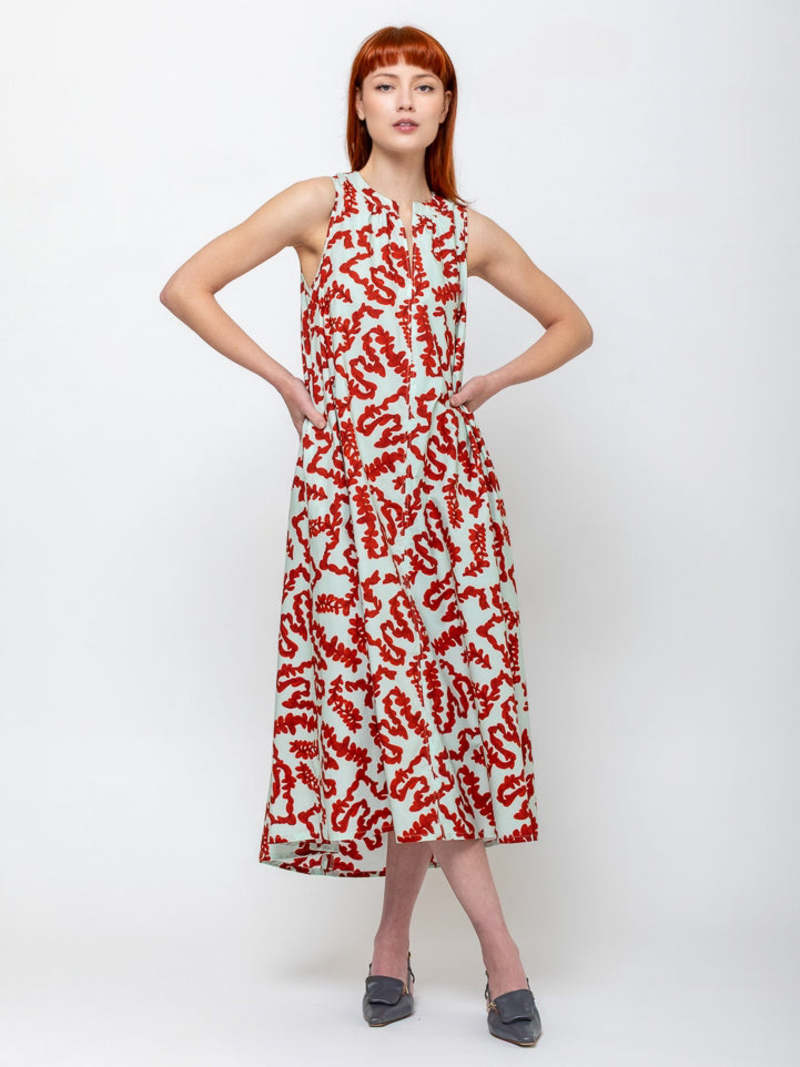 Odeeh Twigs Dress - Burnt Orange Odeeh Twigs Dress - Burnt Orange