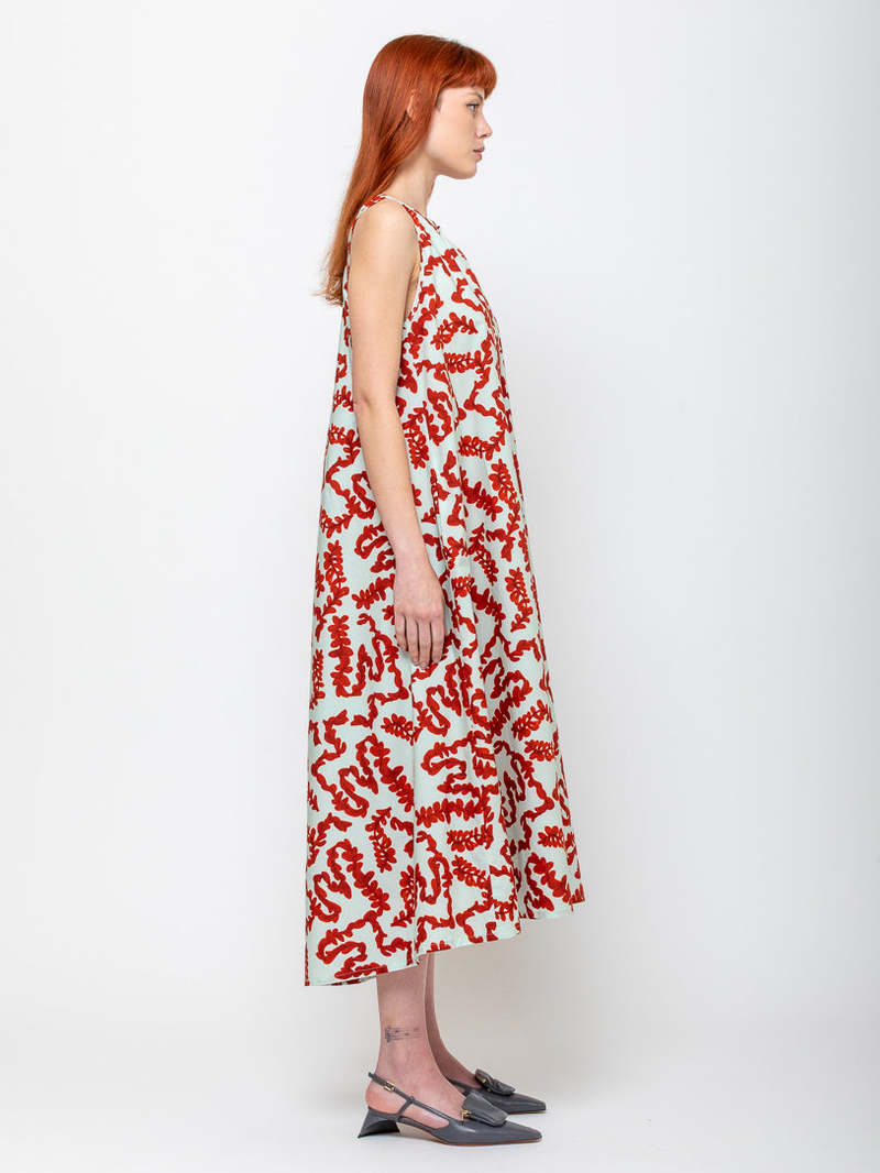 Odeeh Twigs Dress - Burnt Orange Odeeh Twigs Dress - Burnt Orange