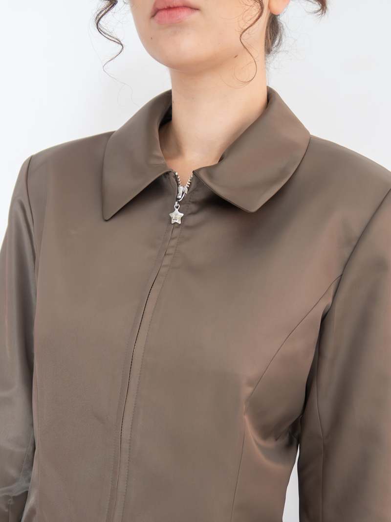 Sandy Liang Annecy Jacket - Olive | Garmentory
