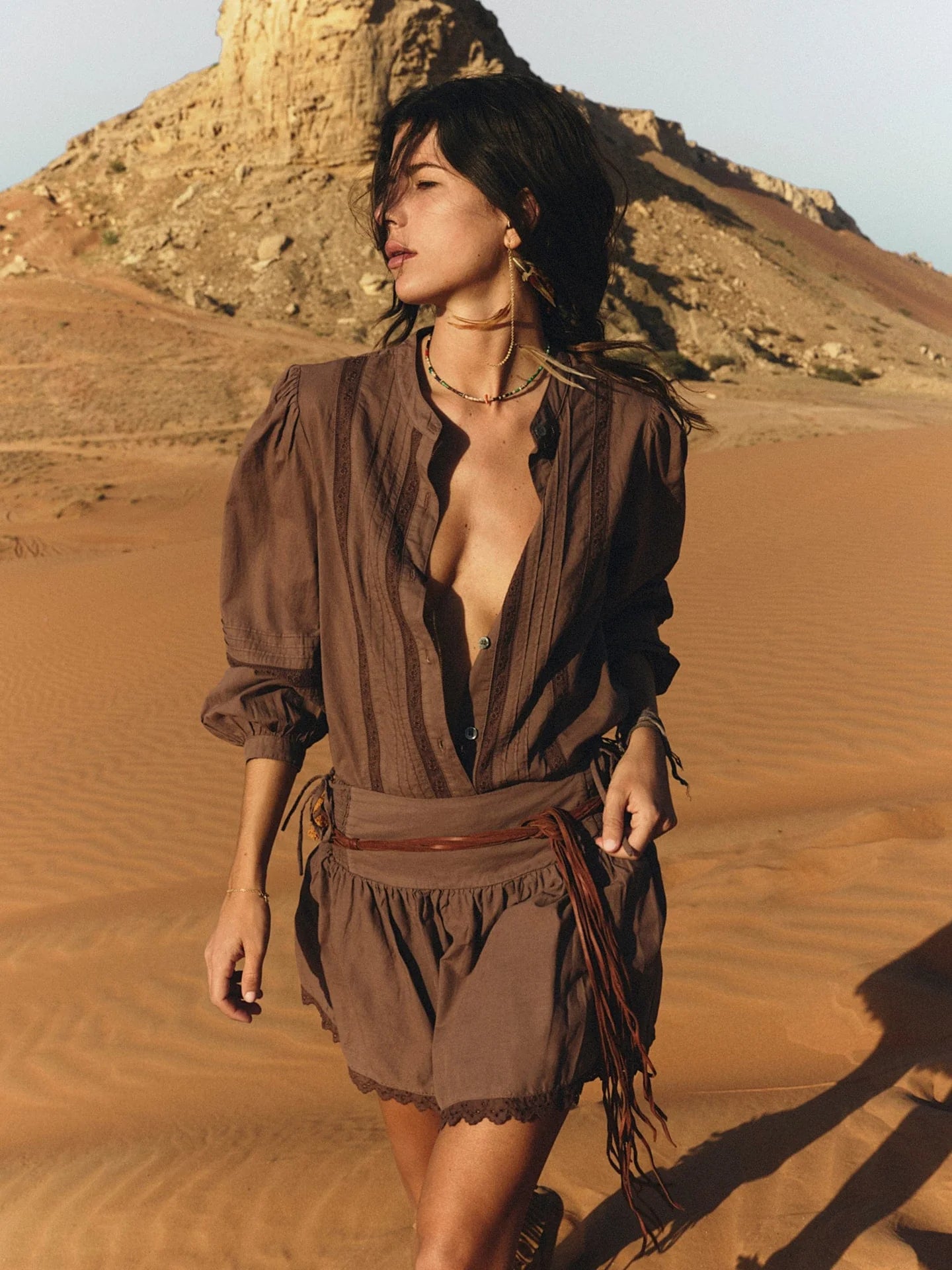 Xirena Laura Shirt - Chocolat | Garmentory