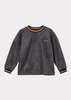 Kids Caramel Dartmoor Childrens Cotton Mix Sweater - Dark Grey - Thumbnail 2