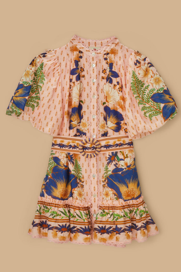 farm rio dream garden mini dress Dream Garden Belted Minidress (Women)