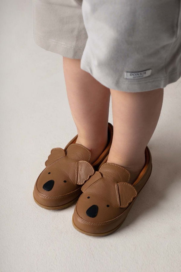 Donsje Kifi Koala Shoes - Truffle Leather