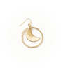 Matr Boomie Diya Crescent Moon Hoop Earrings - Thumbnail 2