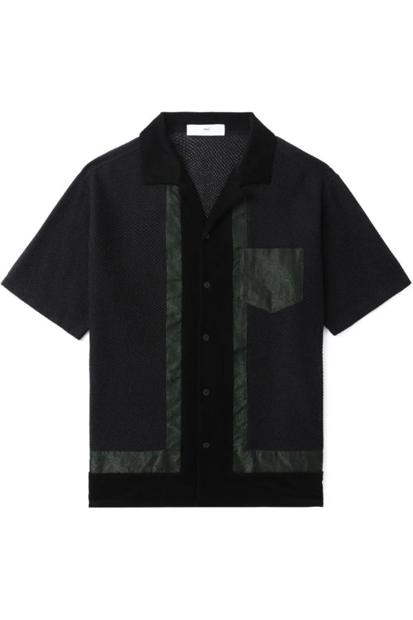 Toga Virilis Raschel Mesh Shirt - Black | Garmentory