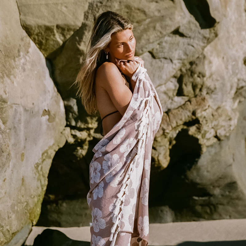Slowtide Hau Turkish Towel - Fawn Slowtide Hau Turkish Towel - Fawn
