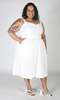 Birds of North America Diablotin Dress - White - Thumbnail 10