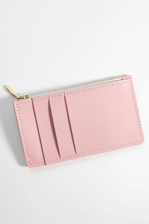 Small Hours Card Wallet - Pink