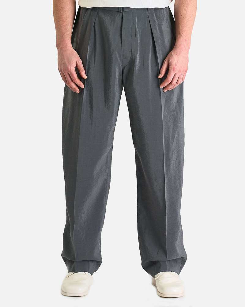 Lemaire Belted Relaxed Pants - Asphalt Lemaire Belted Relaxed Pants - Asphalt