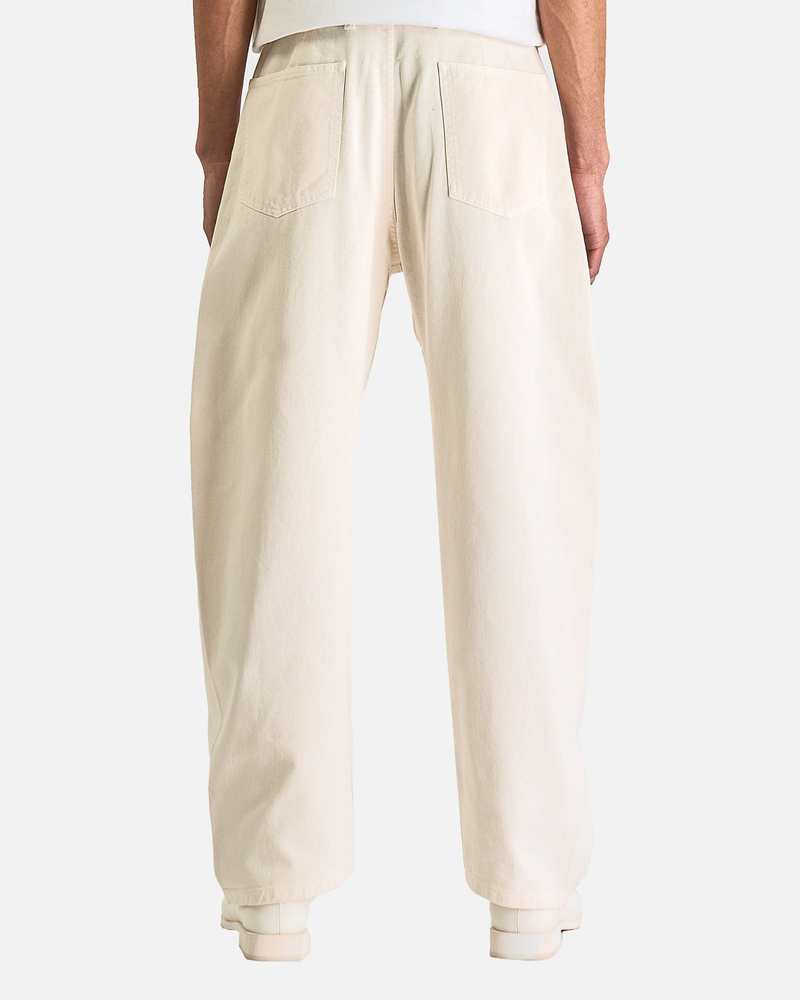 Lemaire Twisted Belted Pants - Snowy Off White Lemaire Twisted Belted Pants - Snowy Off White