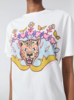 Hayley Menzies Enchanted Leopard T-Shirt - White - Thumbnail 2