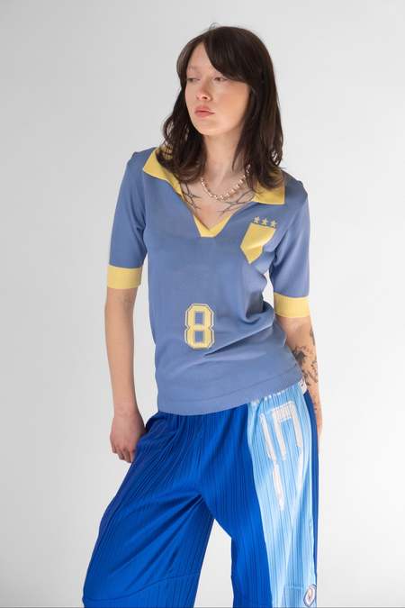 Renata Brenha Upcycled Futebol Frufru Top - Multicolor