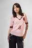 Renata Brenha Formiga Polo Top - Pink & Cherry - Thumbnail 3