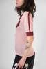 Renata Brenha Formiga Polo Top - Pink & Cherry - Thumbnail 4