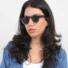 Illesteva Leonard Sunglasses - Rum Raisin/Bone - Thumbnail 3