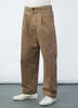 HANSEN GARMENTS Bobby Wide Pleated Trousers - Beige - Thumbnail 2