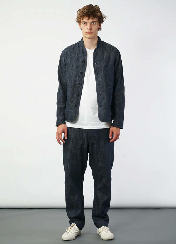 HANSEN GARMENTS Trygve Trousers - Denim Blue