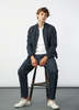 HANSEN GARMENTS Trygve Trousers - Denim Blue - Thumbnail 2