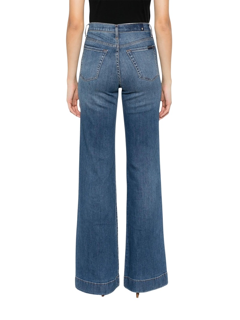 7 for all mankind Modern Dojo Groovy Jeans - Mid Blue