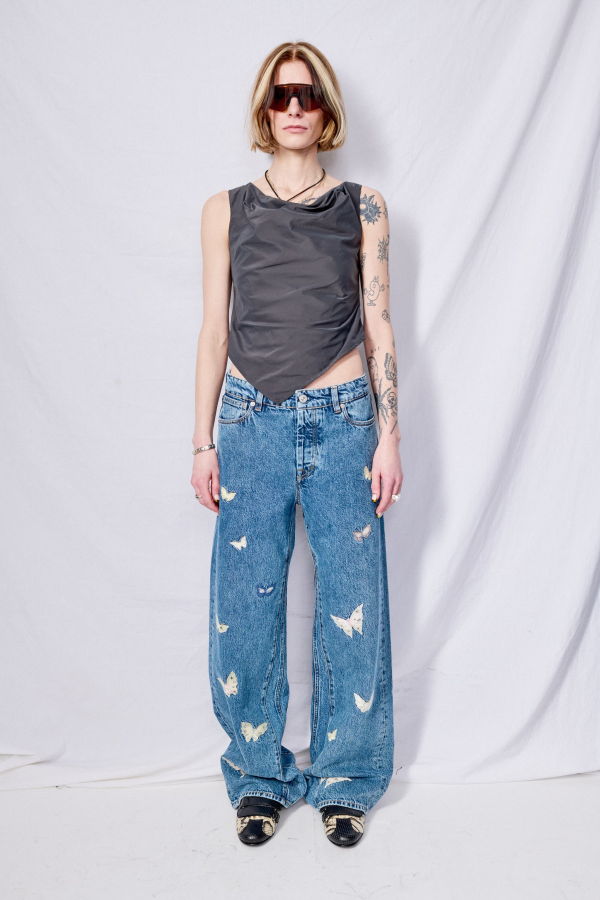 Our Legacy Indigo Butterfly Treble Cut - Indigo