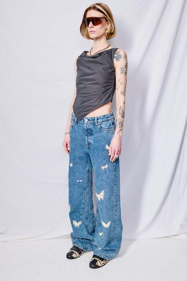 Our Legacy Indigo Butterfly Treble Cut - Indigo | Garmentory